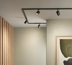 Spot pour rail, Koto Track, noir mat, Ø7,2cm, H15,3cm - Astro