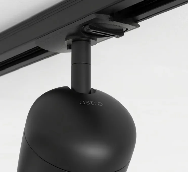 Spot pour rail, Koto Track, noir mat, Ø7,2cm, H15,3cm - Astro