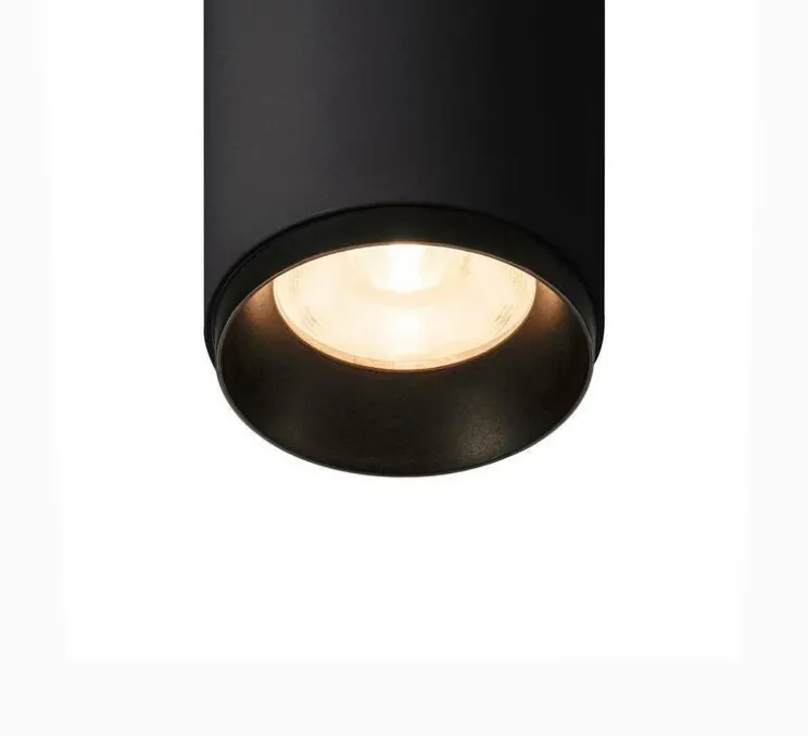 Spot pour rail, Numinos S, noir, LED, dim, 2700K, 985 lm, 24°, L16,2cm, H14,5cm - SLV