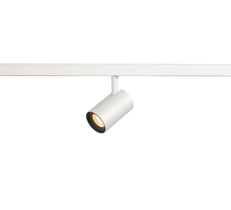 Spot pour rail, NUMINOS XS , blanc, DALI 2, LED, 3000K, 690 lm, Ø5cm, H8cm - SLV
