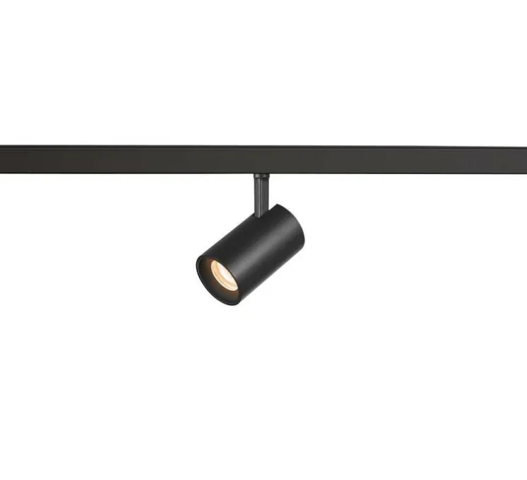 Spot pour rail, NUMINOS XS , noir, LED, dim, 2700-4000K, 640 lm, Ø5cm, H8cm - SLV