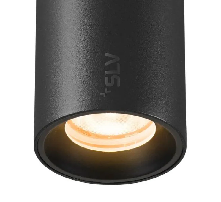 Spot pour rail, NUMINOS XS , noir, LED, dim, 2700-4000K, 640 lm, Ø5cm, H8cm - SLV
