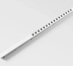 Spot pour rail, Pista Linear Light Track 48V 1136 1x, blanc, LED, dim, 3000K, 1498 lm, L113,6cm, H1,8cm-Modular