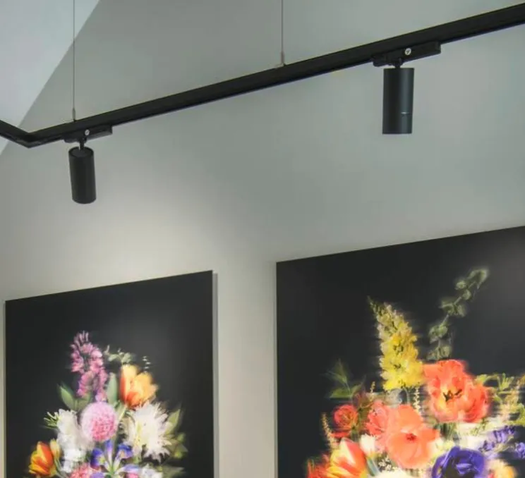 Spot pour rail, Trackspot V3 all, noir, Ø7,2cm, H13,5cm - SLV