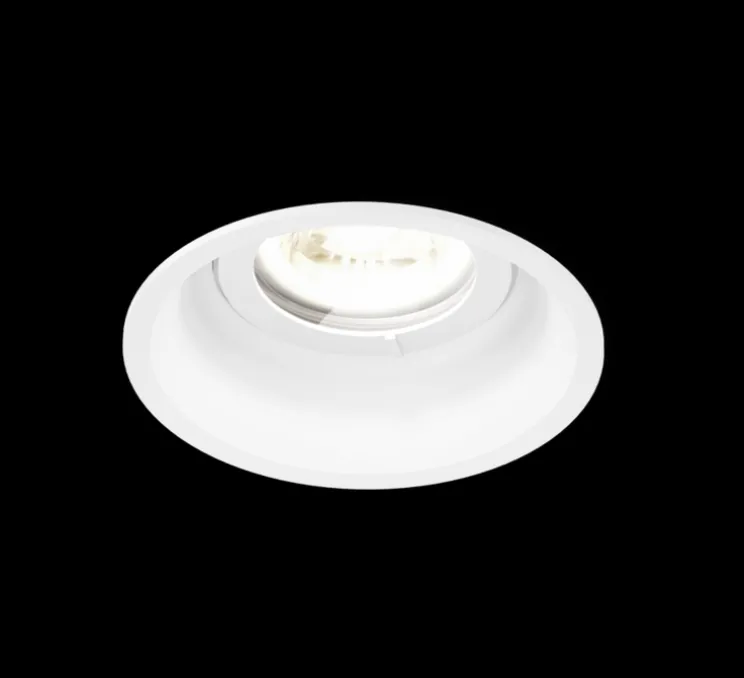 Spot salle de bain, DEEP IP44, blanc, Ø9,5cm, H10,2cm - Wever et Ducré