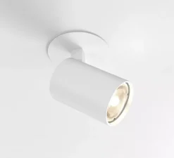 Spot semi-encastré, Ascoli Recessed, blanc, Ø8cm, H12,2cm - Astro Lighting