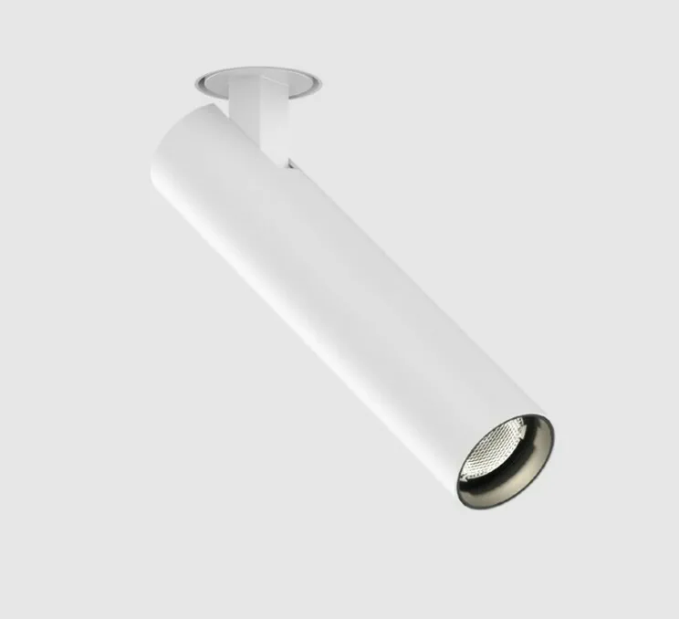 Spot semi-encastré, Match Trimless 1.0, blanc, LED, dim, 2700K, 525 lm, Ø2,6cm, H11,7cm - Wever&Ducré