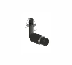 Spot semi-encastré, Micro Zoom, noir, LED, 2700K, 70 lm, L3cm, H6cm - Beneito Faure