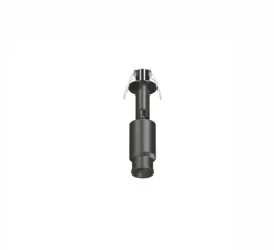 Spot semi-encastré, Micro Zoom, noir, LED, 2700K, 70 lm, L3cm, H6cm - Beneito Faure