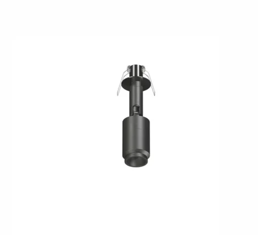 Spot semi-encastré, Micro Zoom, noir, LED, 2700K, 70 lm, L3cm, H6cm - Beneito Faure