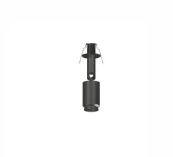 Spot semi-encastré, Micro Zoom, noir, LED, 2700K, 70 lm, L3cm, H6cm - Beneito Faure