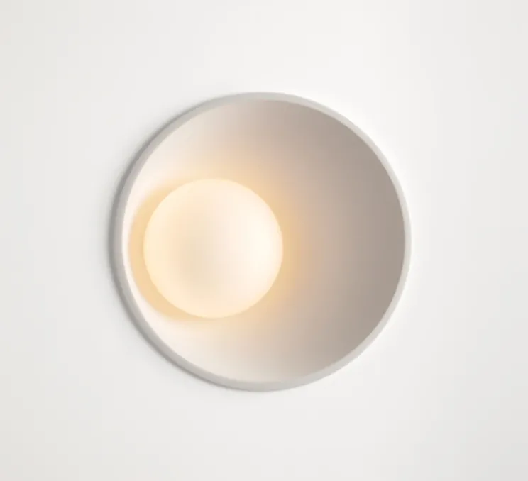 Spot, Shellby, avec driver, blanc, LED, dim, 2700K, 505 lm, Ø18,4cm, H9,4cm - Modular