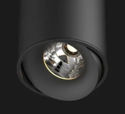 Spot, Titan 140 Cone, 40°, noir mat, LED, 3000k, 1156lm, Ø8cm, H14cm - Doxis