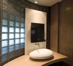 Spot, Titan Semi-Recessed Organic, 40°, blanc mat, dim, LED, 2700K, 1100lm, Ø8cm, H7,2cm - Doxis