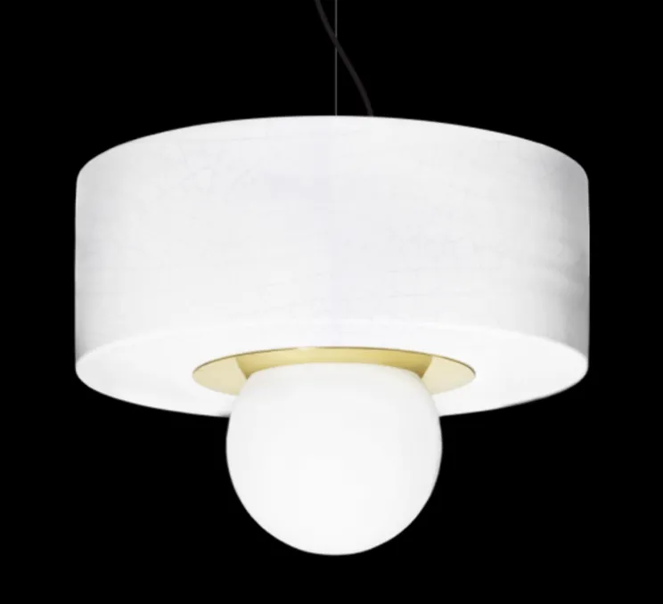 Suspension, 2.03, blanc, LED, Ø34cm, H29cm - HAOS
