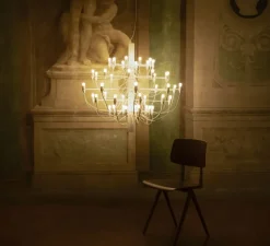 Suspension, 2097/30 Clear Bulbs , blanc, Ø88cm, H72cm - Flos