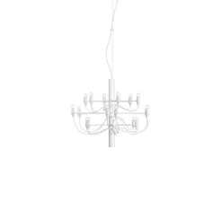 Suspension, 2097/18 Clear Bulbs , blanc, Ø69cm, H51cm - Flos