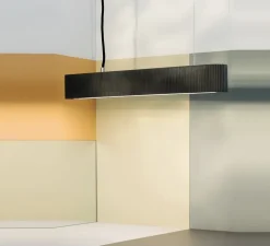 Suspension, [S4], Gris foncé, LED, dim, 2700K, 1500 lm, L61cm, H8cm - GANTLights