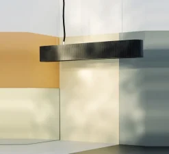 Suspension, [S4], Gris foncé, LED, dim, 2700K, 1500 lm, L61cm, H8cm - GANTLights