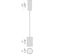 Suspension, 432 Ways, terracotta, LED, dim, 3000K, 1157 lm, Ø8cm, H13cm - Panzeri