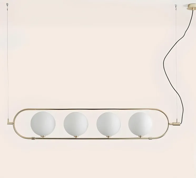 Suspension, Abbacus, laiton mat, L126,5cm, H20cm - Aromas del Campo