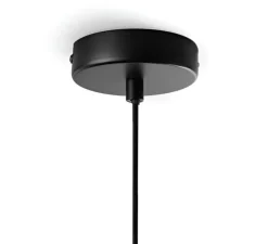 Suspension accoustique, Charles, gris charbon, Ø20,5cm, Hcm - Zangra