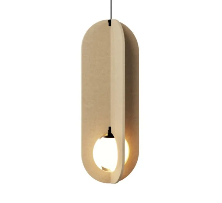 Suspension accoustique, Solli Cocoon 1.0, blanc cassé, LED, dim, 2700K, 290 lm, Ø22cm, H58cm - Wever&Ducré