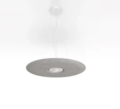 Suspension accoustique, Sol H2, blanc, LED, 2700K, 7880 lm, Ø120cm, H6cm - Rotaliana