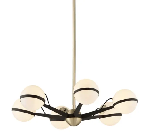 Suspension, Ace, bronze, Ø70,5cm, H134cm - Hudson Valley Lighting
