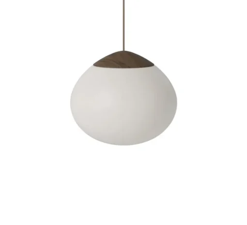 Suspension, Acorn, chêne massif teinté huilé, Ø21cm, H18cm - Bolia