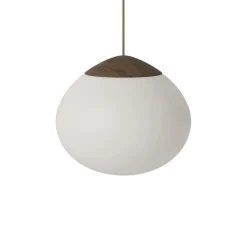 Suspension, Acorn, chêne massif teinté huilé, Ø32cm, H27cm - Bolia