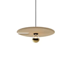 Suspension acoustique, Mirro Soft suspended 2.0, feutre calcaire, Ø45cm, H8,7cm - Wever&Ducré
