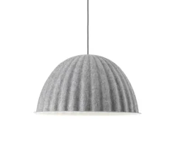 Suspension, acoustique, UNDER THE BELL, gris, Ø55cm, H31cm - Muuto