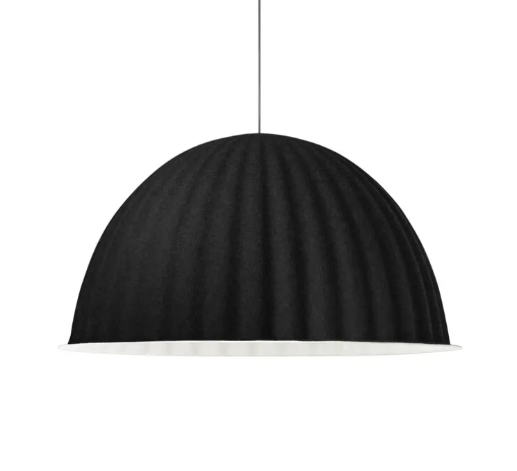Suspension, acoustique, UNDER THE BELL, noir, Ø82cm, H46cm - Muuto