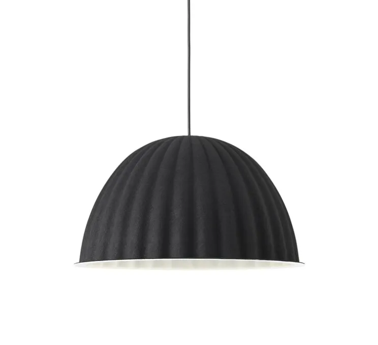 Suspension, acoustique, UNDER THE BELL, noir, Ø55cm, H31cm - Muuto