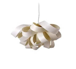 Suspension, Agatha, SP, blanc ivoire, Ø76cm, H37cm - LZF