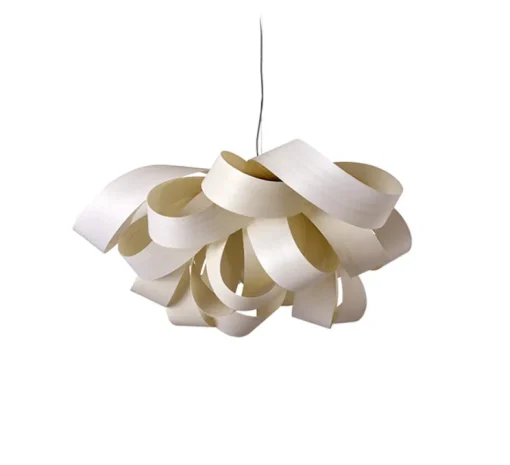 Suspension, Agatha, SP, blanc ivoire, Ø76cm, H37cm - LZF