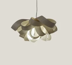 Suspension, Agatha, SP, blanc ivoire, Ø76cm, H37cm - LZF