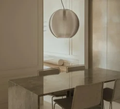 Suspension, Aire 650, transparent, Ø65cm, H59,8cm - Faro