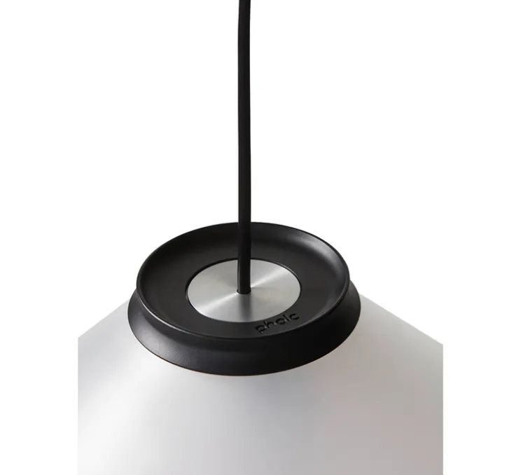 Suspension, Aline 40, noir, Ø40cm, H17cm - Pholc