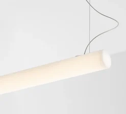 Suspension, Alphabet of Light Linear, blanc, LED, 3000K, 6968lm, Ø5cm, L238,4cm - Artemide