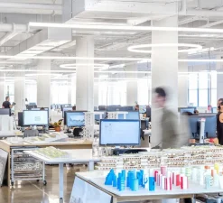 Suspension, Alphabet of light circular,blanc, LED, Ø155cm, H5cm - Artemide