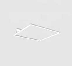 Suspension, Alphabet of Light Square, blanc, LED, 3000K, 7736lm, H5cm, L132,1cm - Artemide
