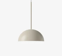 Suspension, Aluna, crème mat, LED, 2700K, 802 lm, Ø38cm, H19,1cm - Bolia