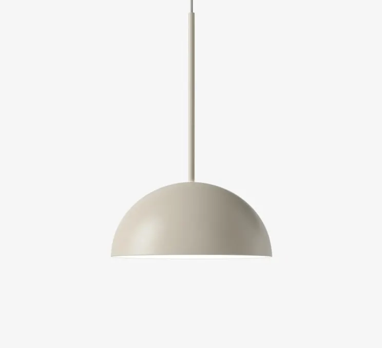 Suspension, Aluna, crème mat, LED, 2700K, 802 lm, Ø38cm, H19,1cm - Bolia