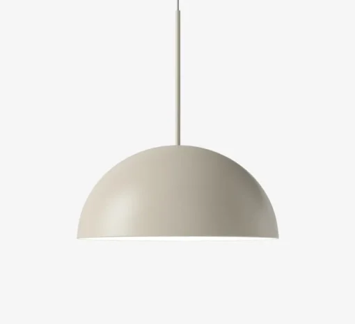Suspension, Aluna, crème mat, LED, 2700K, 824 lm, Ø60cm, H27,6cm - Bolia