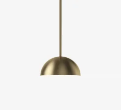 Suspension, Aluna, laiton, LED, 2700K, 482 lm, Ø27cm, H12,4cm - Bolia