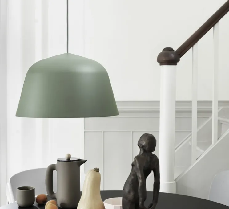 Suspension, Ambit 40, beige/vert, Ø40cm, H23,8cm - Muuto