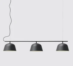 Suspension, Ambit Rail, noir, L126cm, H20cm - Muuto