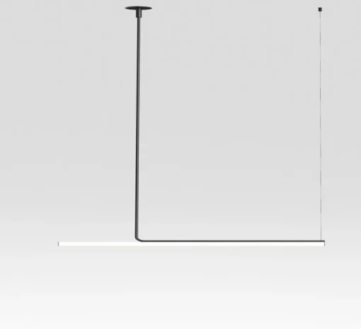 Suspension, Ambrosia 180-60, noir, LED, 2700K, 3042 lm, L180cm, H66,6cm - Marset